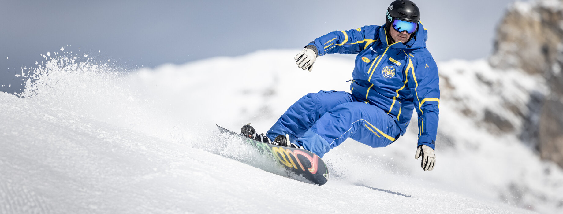 Snowboard Guiding bei jedem Gelände