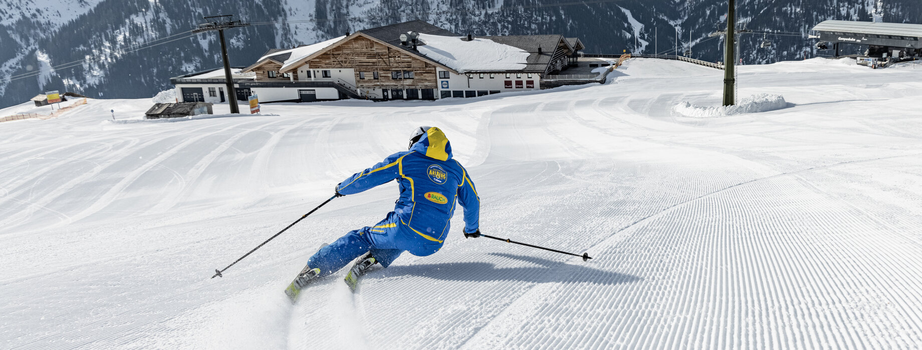 Der perfekte Carving Schwung mit der Skischule Arlberg 